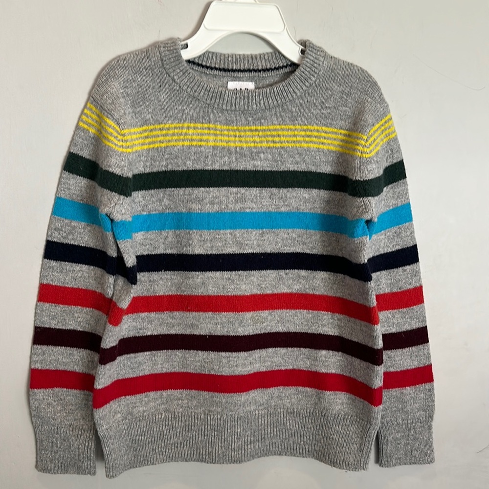 GAP Kids Boys Striped Knit Sweater Size XS